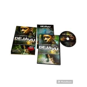 Deja Vu DVD  Movie Denzel Washington Movie Action Thriller Combine Shipping BIKb